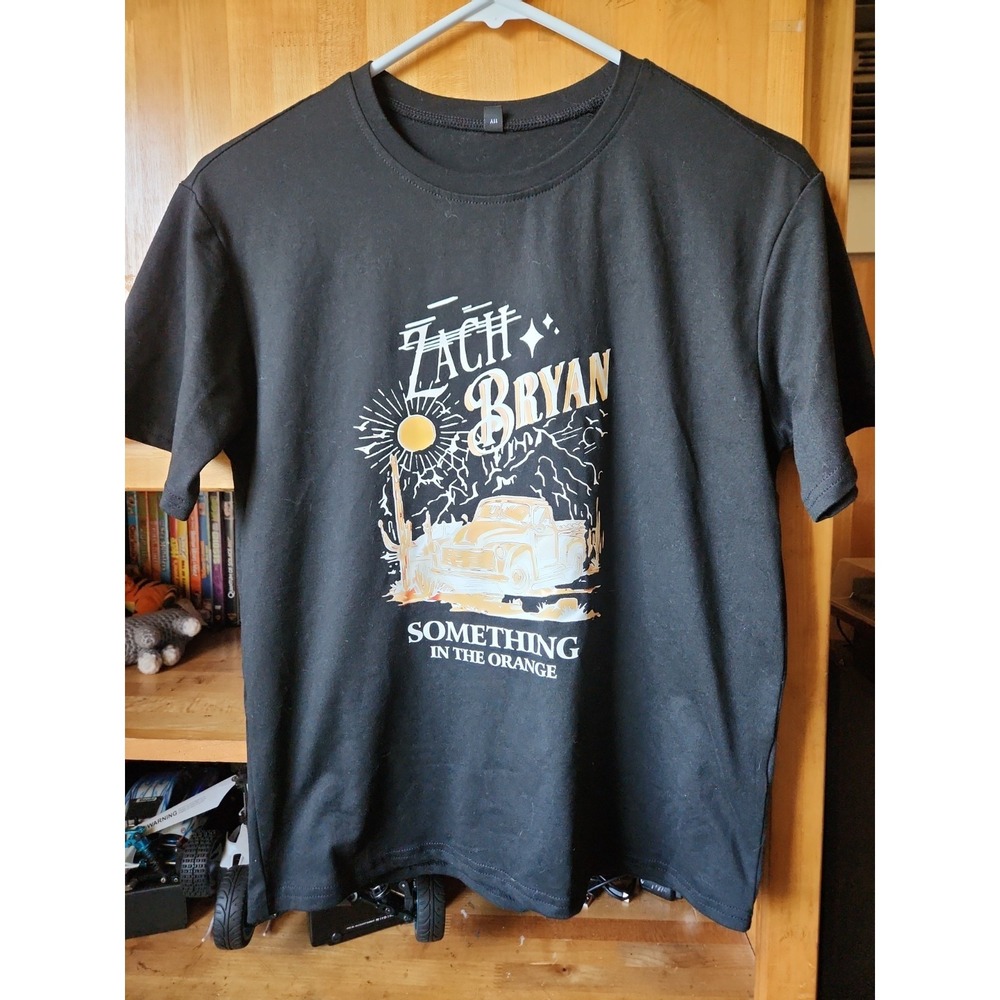 Mens Black 'Something In Orange' By Zack Bryan Graphic Tee, Sz S. - Picture 1 of 6